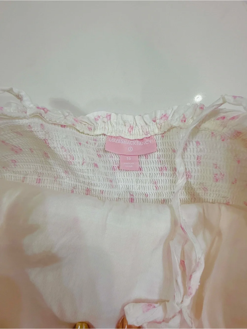 Loveshackfancy X Target Girls' Stella Ditsy Floral Tiered Maxi Dress